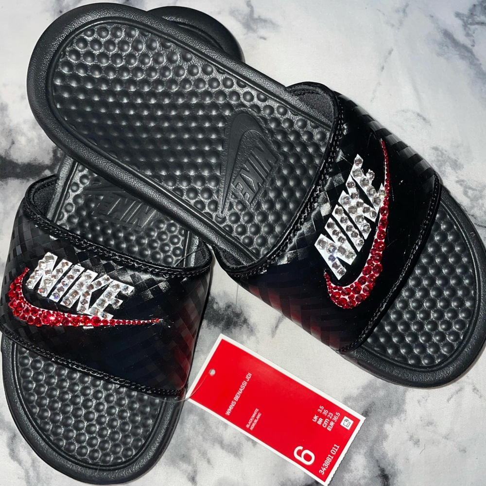 Custom Nike Benassi JDI slides